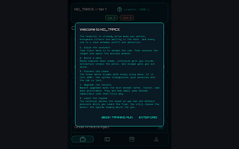 No Trace screenshot