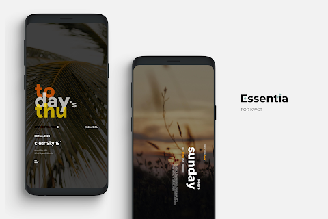 Essentia KWGT screenshot