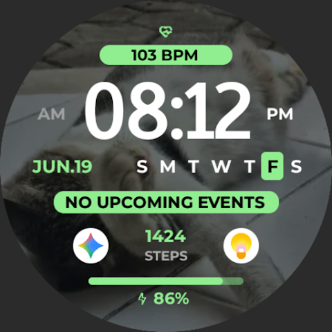 EXD204: Personal Watch Face screenshot