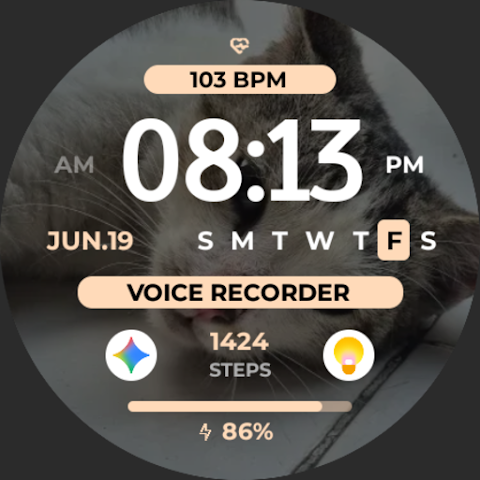 EXD204: Personal Watch Face screenshot