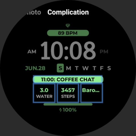 EXD204: Personal Watch Face screenshot