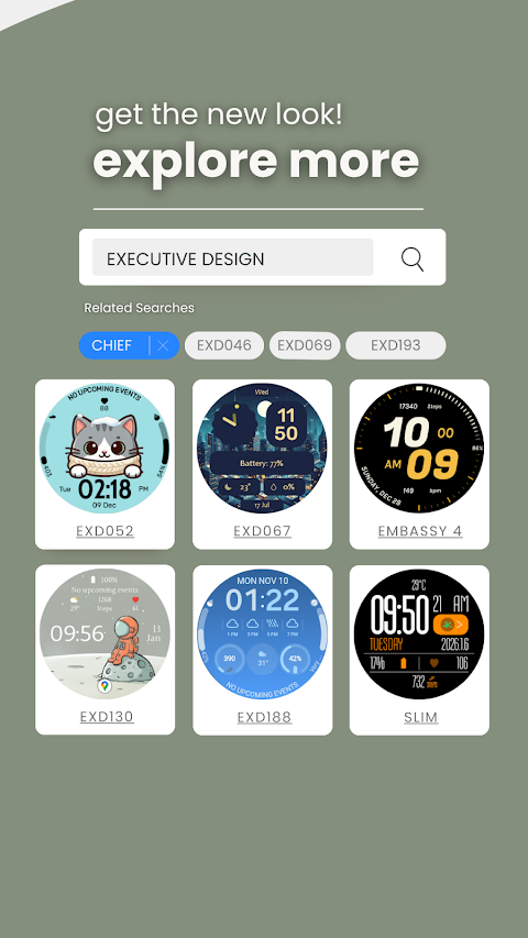 EXD204: Personal Watch Face screenshot
