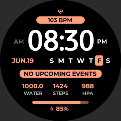 EXD204: Personal Watch Face screenshot