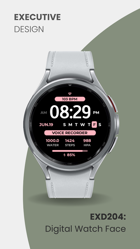 EXD204: Personal Watch Face screenshot
