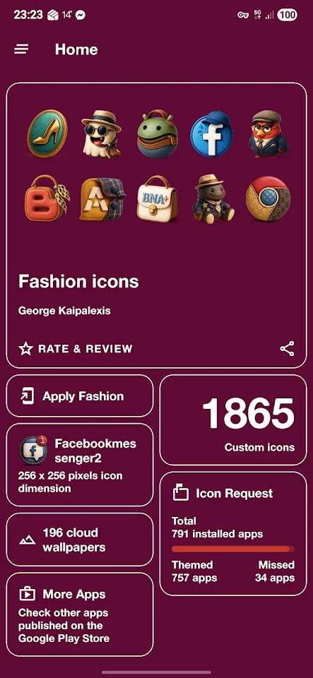Fashion Icon Pack screenshot