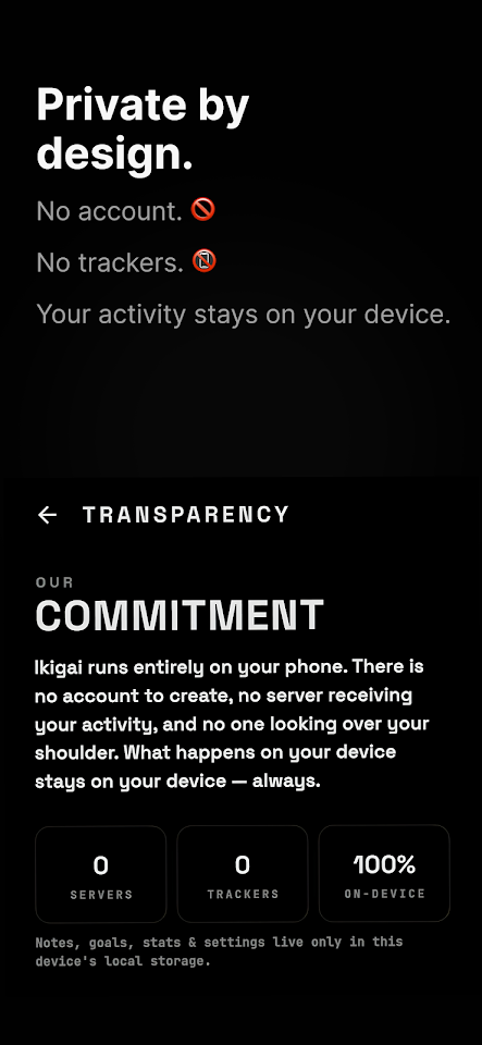 Ikigai: Focus Launcher screenshot