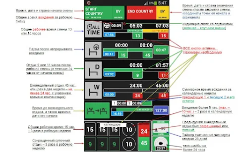 AntiBAG Tachograph screenshot
