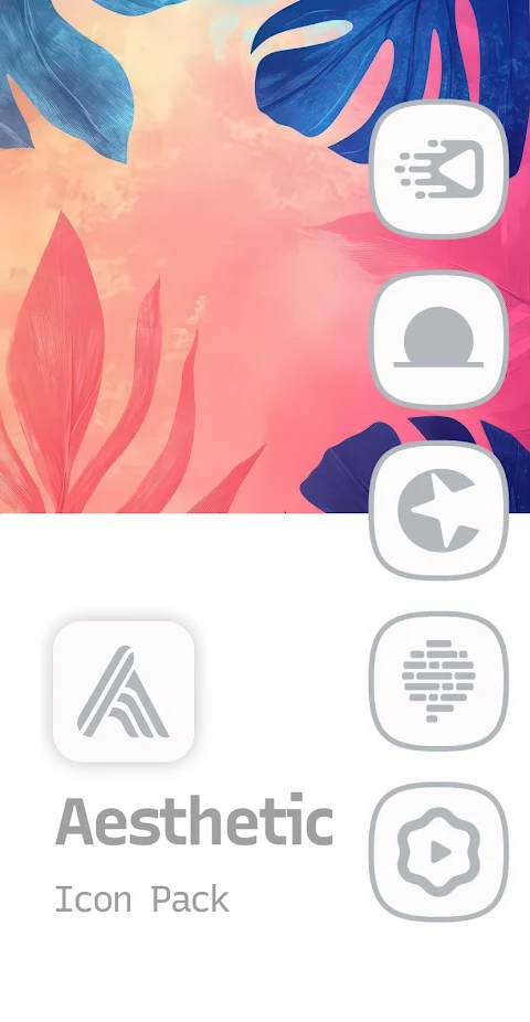 Aesthetic Icon Pack screenshot