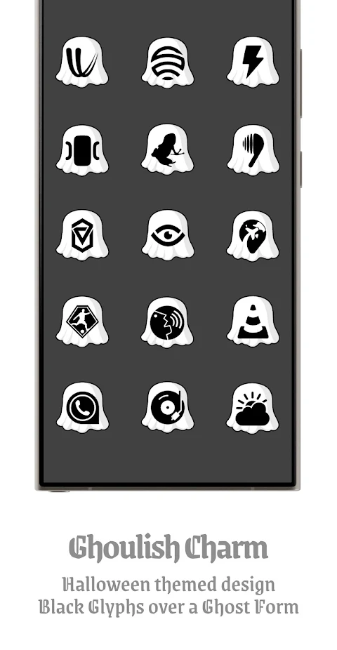 Ghost Boo Icon Pack screenshot
