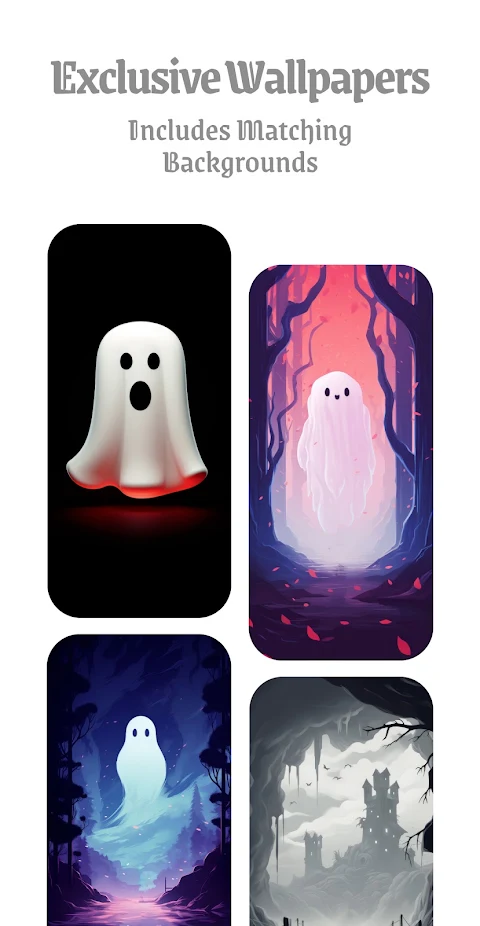 Ghost Boo Icon Pack screenshot
