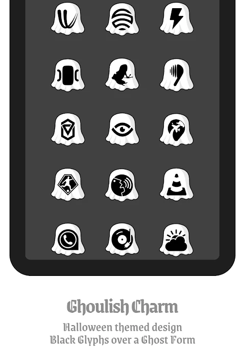 Ghost Boo Icon Pack screenshot