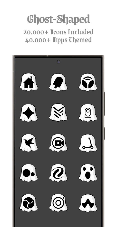 Ghost Boo Icon Pack screenshot