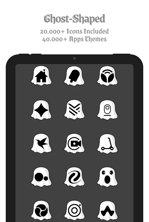 Ghost Boo Icon Pack screenshot
