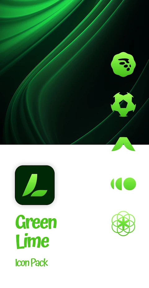 Green Lime Icon Pack screenshot