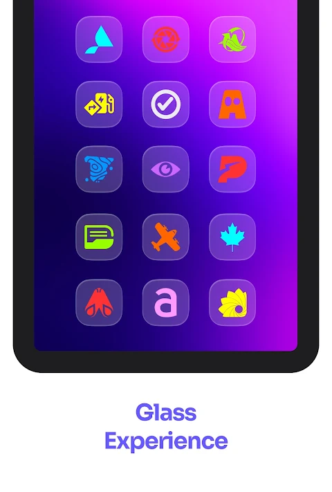 iGlass Colors OS Icon Pack screenshot
