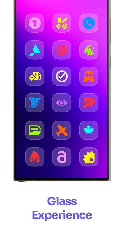 iGlass Colors OS Icon Pack screenshot