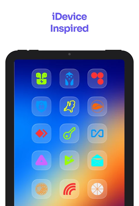 iGlass Colors OS Icon Pack screenshot
