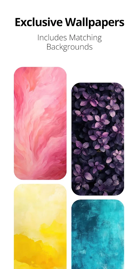 Letters Material You Icon Pack screenshot