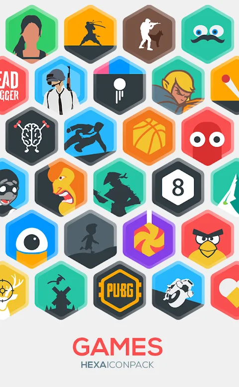 Hexa Icon Pack : Hexagonal screenshot