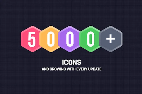 Hexa Icon Pack : Hexagonal screenshot
