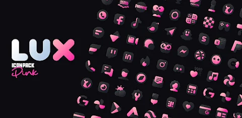 Pink IconPack : LuX screenshot