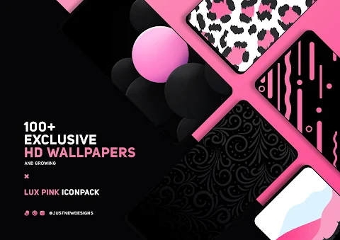 Pink IconPack : LuX screenshot