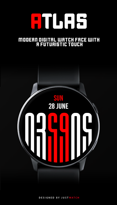 Atlas Watchface screenshot