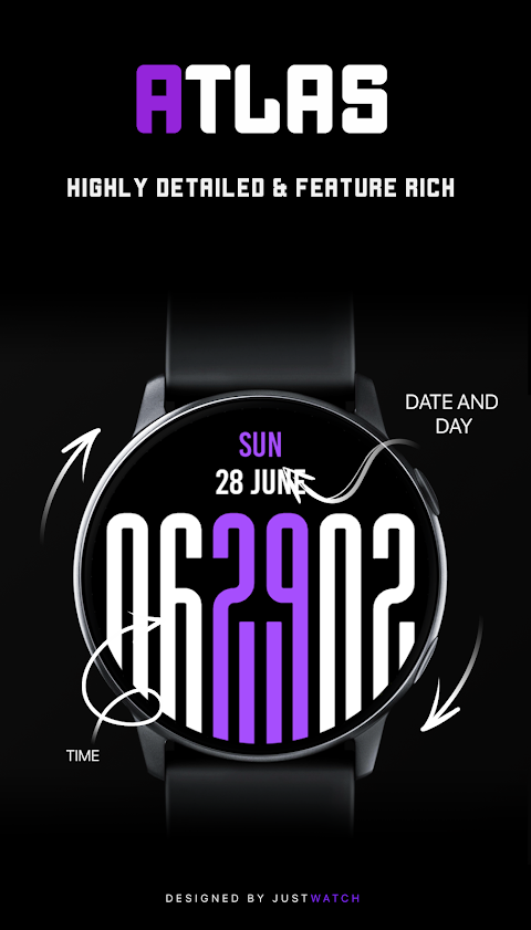 Atlas Watchface screenshot