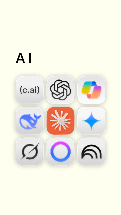 LiqUI: Liquid Glass Icon Pack screenshot