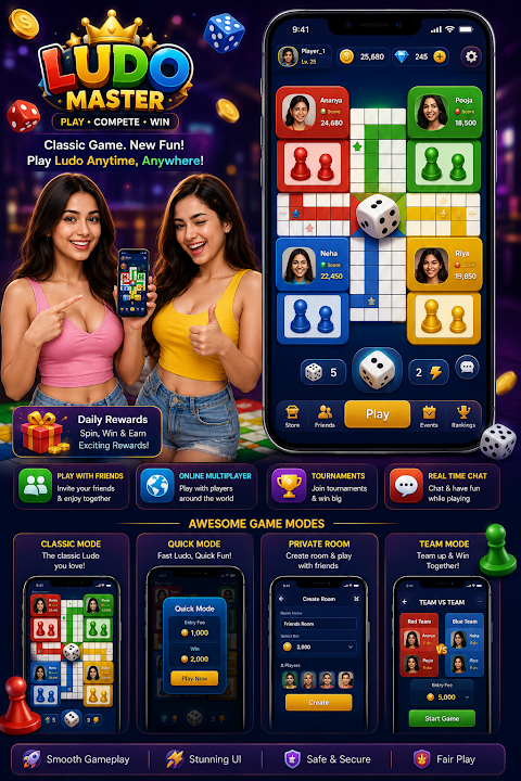 Ludo Master Game App Pro screenshot