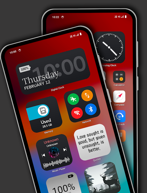 Muse Launcher Pro screenshot