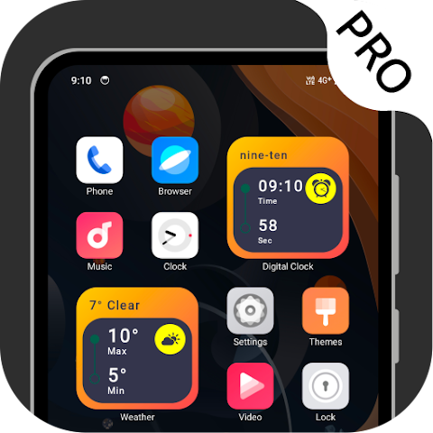 Muse Launcher Pro screenshot