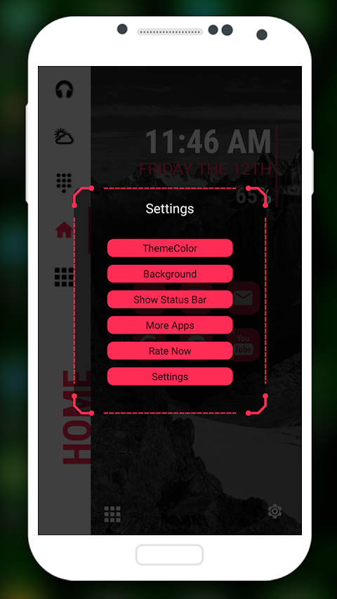 Strip Launcher Pro – AppLock screenshot