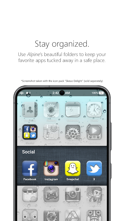Alpine Launcher screenshot