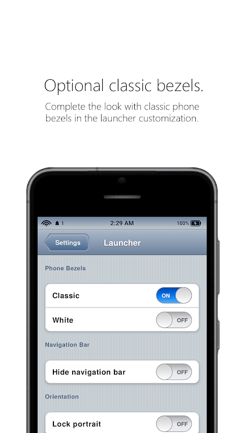 Alpine Launcher screenshot