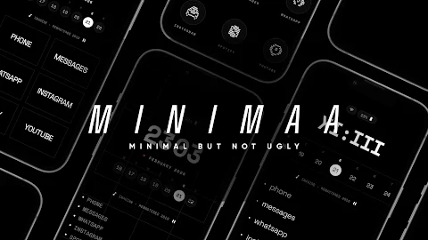 MINIMAA: Minimalist Launcher screenshot