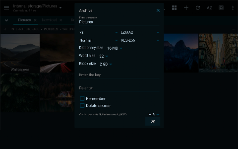 MiXplorer Silver File Manager screenshot