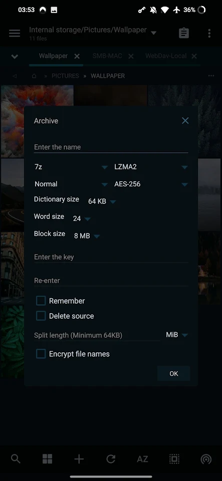 MiXplorer Silver File Manager screenshot