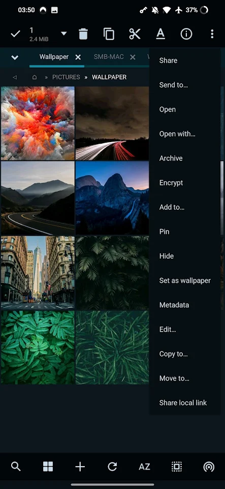MiXplorer Silver File Manager screenshot