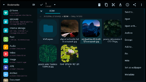 MiXplorer Silver File Manager screenshot