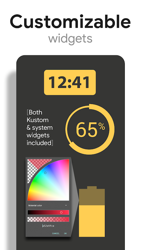 Amber CRT – Yellow Theme screenshot