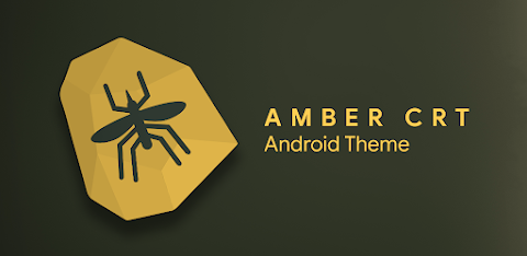 Amber CRT – Yellow Theme screenshot