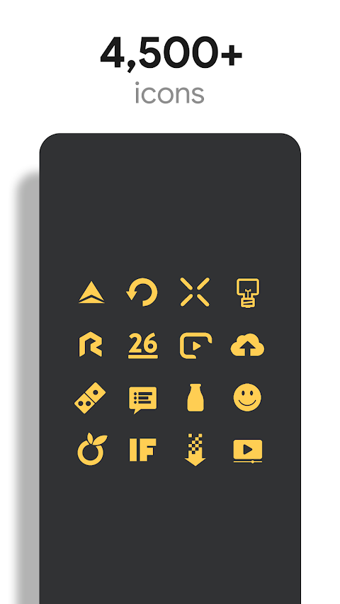 Amber CRT – Yellow Theme screenshot