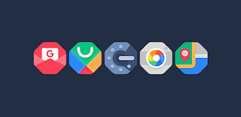 Octagon – Icon Pack screenshot