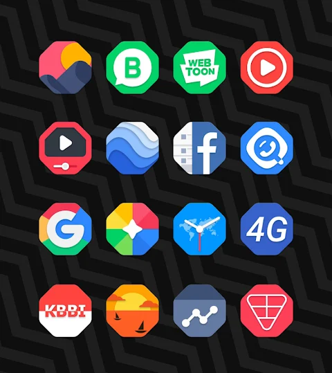 Octagon – Icon Pack screenshot