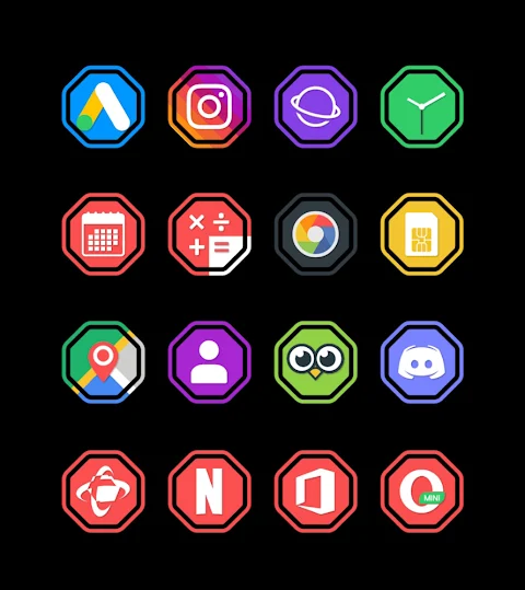 OctaRing – Icon Pack screenshot