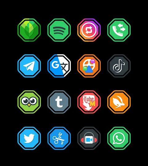 OctaRing – Icon Pack screenshot