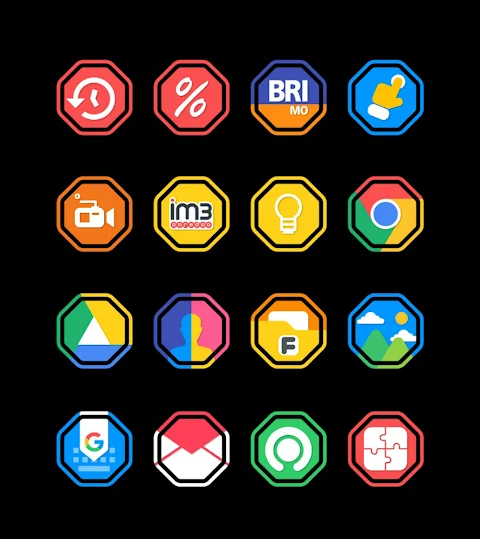 OctaRing – Icon Pack screenshot