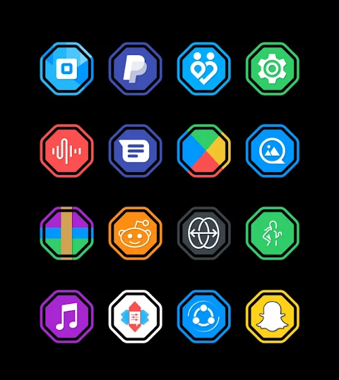 OctaRing – Icon Pack screenshot