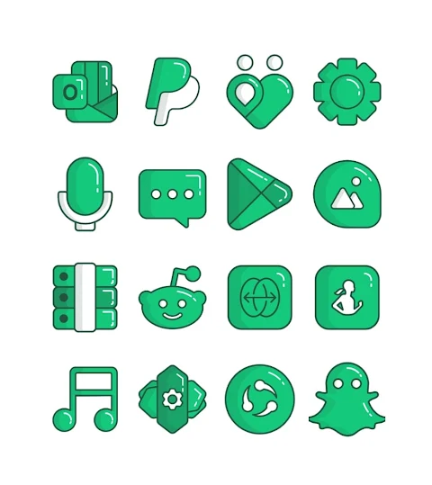 Leaf – Icon Pack screenshot